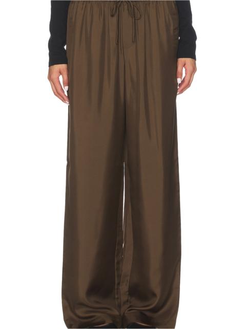 RÓHE Wide Leg Silk Trousers