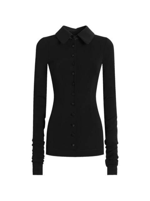 Dolce & Gabbana wool jersey blouse
