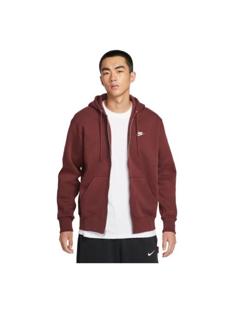 Nike Nike Club Fleece Hoodie 'Deep Team Red' FN3862-619
