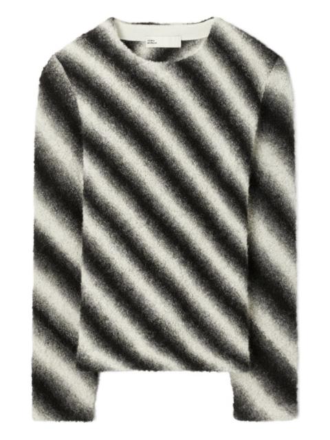 TORY BURCH striped sweater