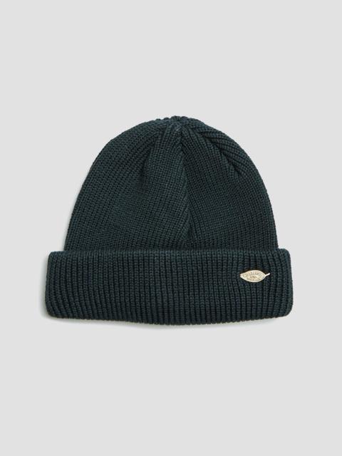 Nigel Cabourn Wild Bricks Heavy Leaf Watch Cap in Dark Green