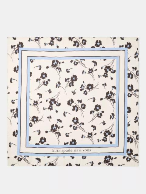 kate spade Callia Lily Silk Square