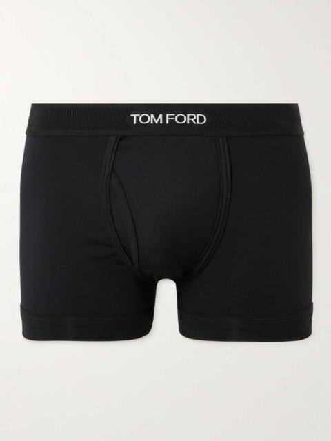TOM FORD Stretch-Cotton and Modal-Blend Boxer Briefs