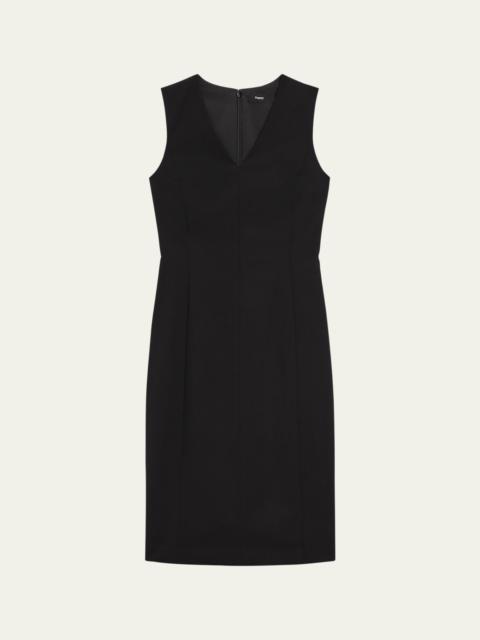 Slim Midi Sheath Dress