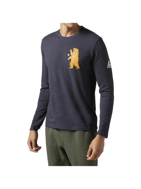 Reebok Crossift Forging Elite Fitness Bear Long Sleeve Tee "Lead" B45193
