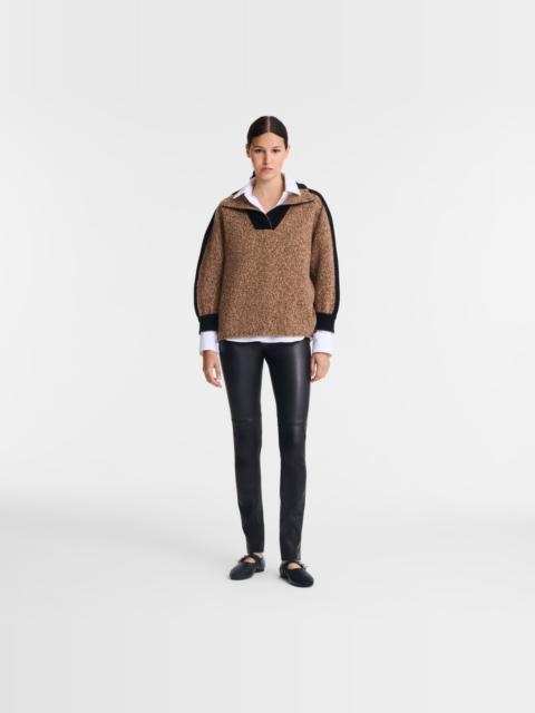 Longchamp Sweater Chocolate - Knit