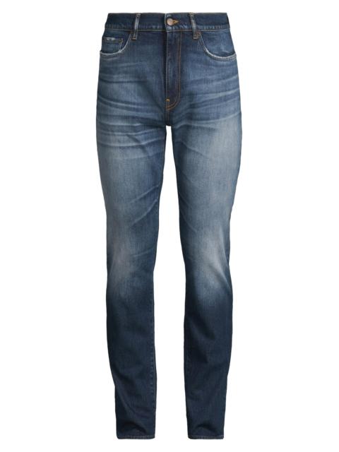 BLK DNM Men's Slim-Straight Jeans - Royal Blue