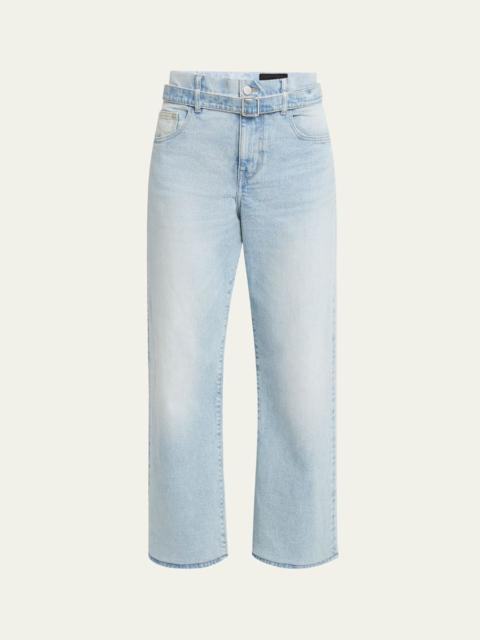 Proenza Schouler Ellsworth Belted Jeans