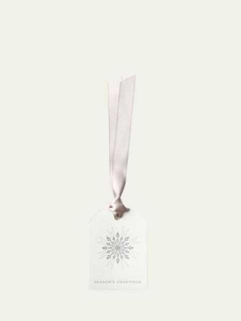 Smythson Season's Greetings Holiday Gift Tags, Set of 10