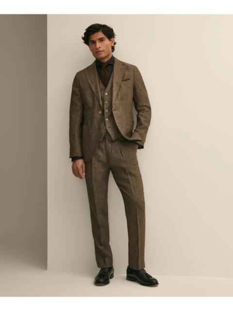 Brooks Brothers Slim Fit Linen Suit Pants