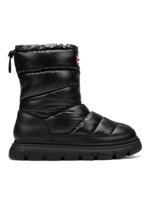HUNTER Women's Maribel Lug Sole Insulated Waterproof Snow Booties