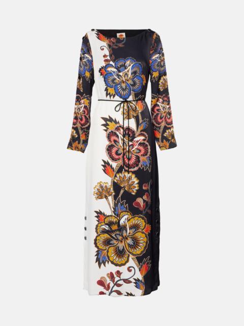 FARM RIO Floral maxi dress