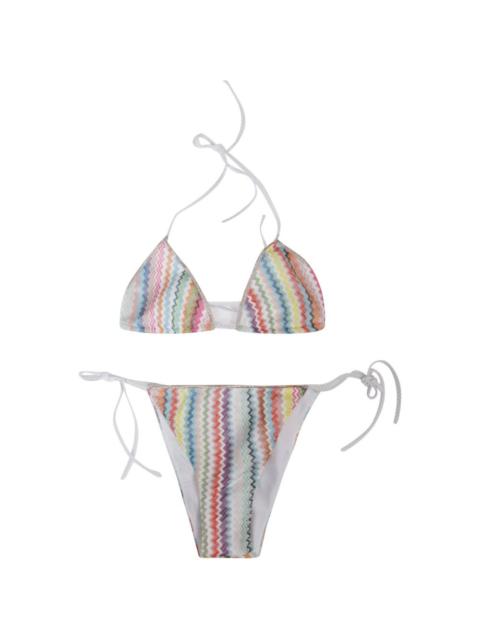 Missoni zig-zag-pattern bikini