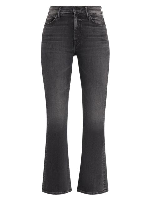 MOTHER Women's The Weekender Mid-Rise Stretch Flare Jeans - Nighty Night