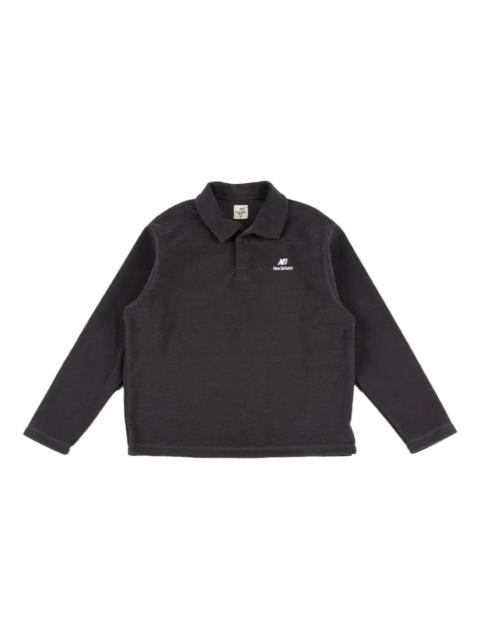 New Balance polar fleece polo shirt