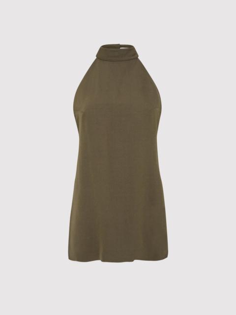 ST. AGNI High Neck Tunic - Olivine