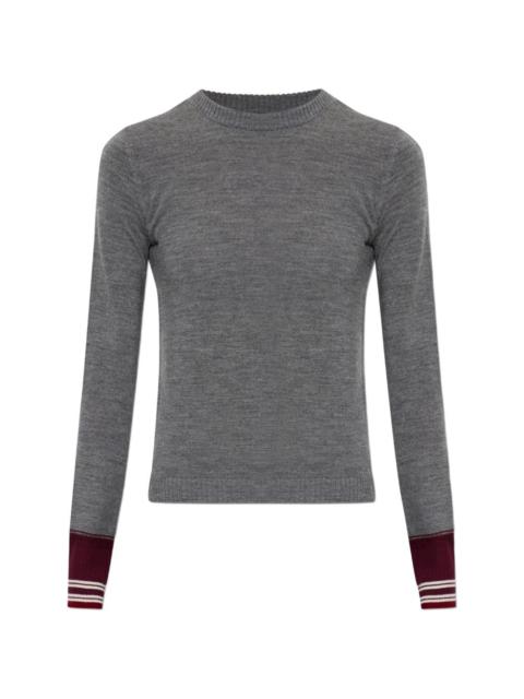 IRO Muse contrast-cuff sweater