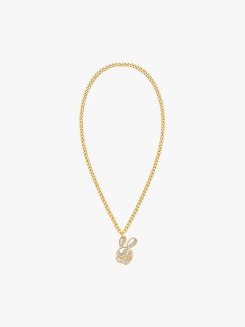 MCM MCM x SAMBYPEN Rabbit Pendant Necklace