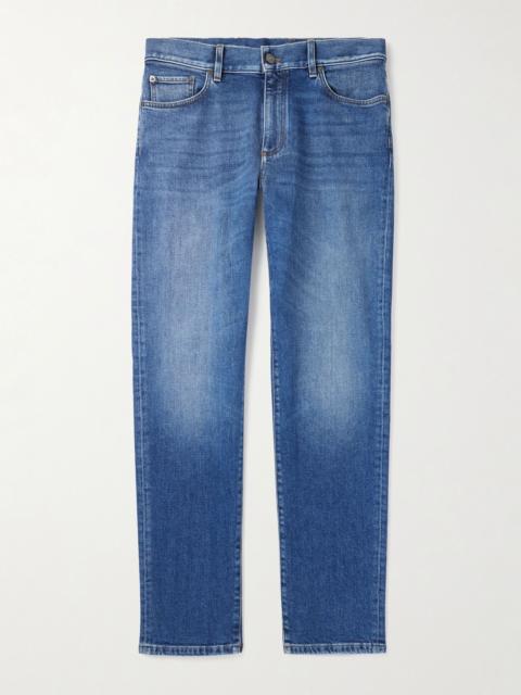ZEGNA Roccia Slim-Fit Stretch Jeans Indigo