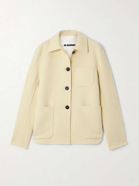 Jil Sander Brushed-cashmere jacket