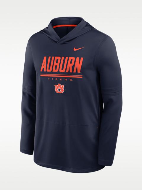 Nike Auburn Sideline Men's Nike Dri-FIT College Long-Sleeve Hooded Top