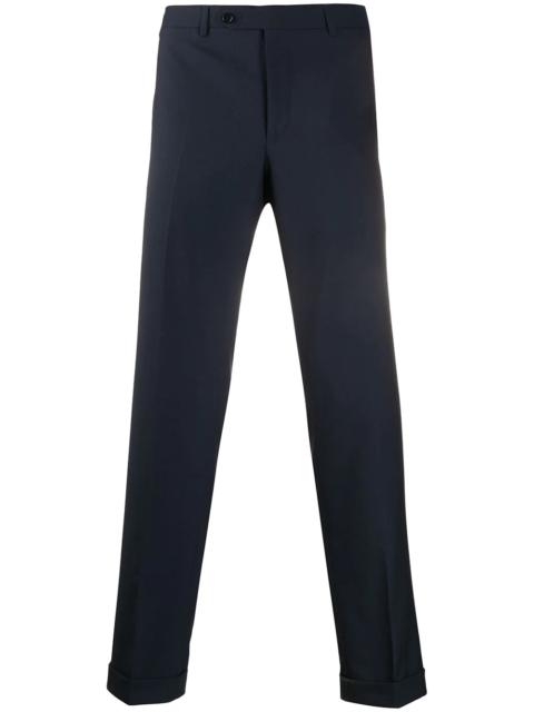 Canali slim tailored trousers