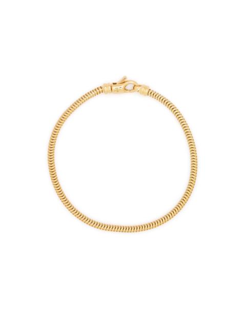 TOM WOOD snake-chain sterling-silver bracelet
