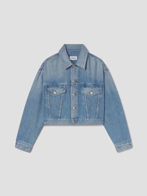 AGOLDE PALMER JACKET (FLYWEIGHT) IN SCRIPT