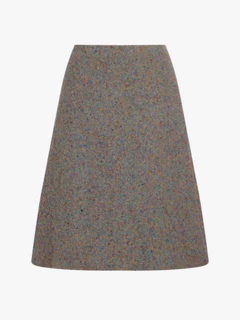 Proenza Schouler Capucine Skirt in Donegal Knit