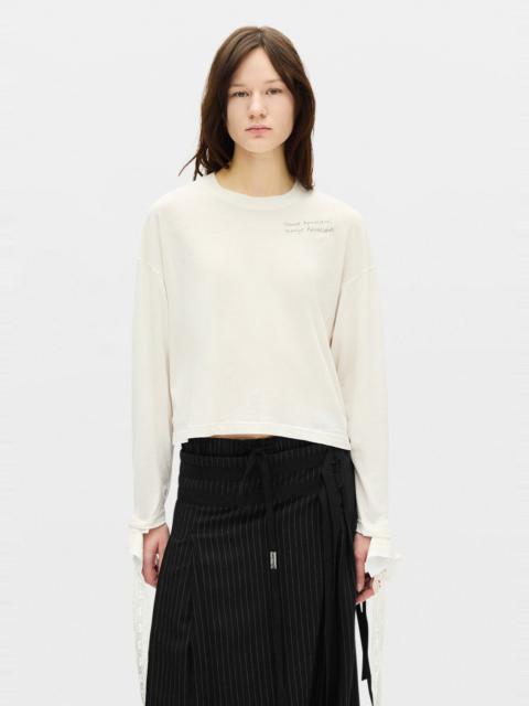Ann Demeulemeester Niki Printed Long Sleeve T-shirt
