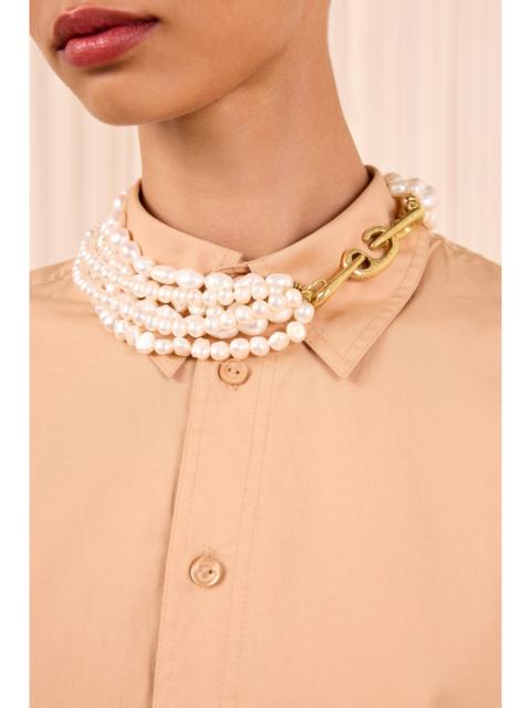 ULLA JOHNSON Pearl Multistrand Choker