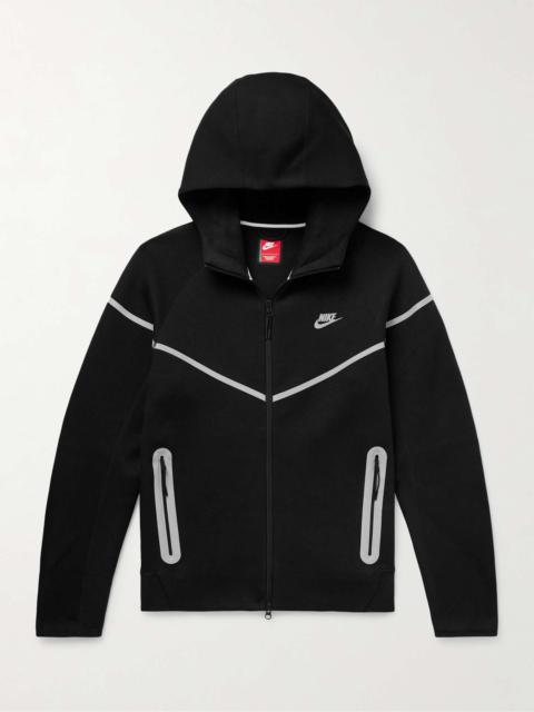 Nike Sportswear Cotton-Blend Tech Fleece Zip-Up Hoodie