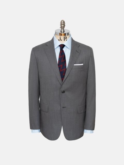 J. PRESS MADE-IN-USA GREY GABARDINE SUIT