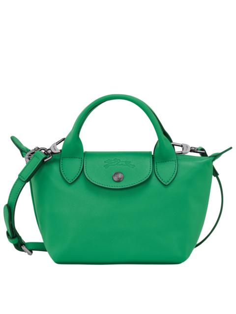 Le Pliage Xtra XS Handbag Green - Leather