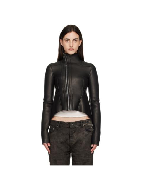 Rick Owens Lilies Black Tower Naska Gary Leather Jacket
