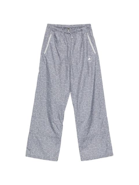 adidas floral print trousers