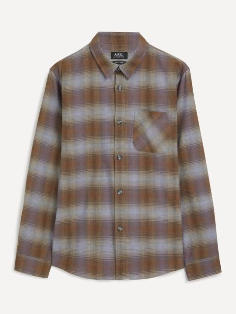 A.P.C. Trek Button Down Check Shirt