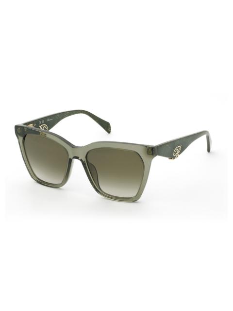 Blumarine ACETATE SUNGLASSES WITH SQUARED FRONT