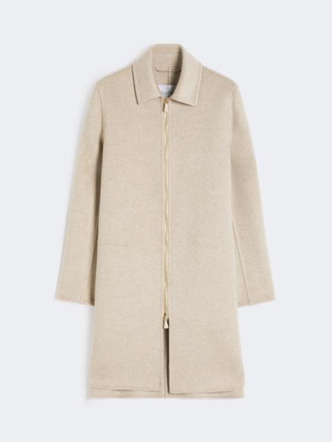 Max Mara PRUGNA Straight-fit cashmere coat - SAND