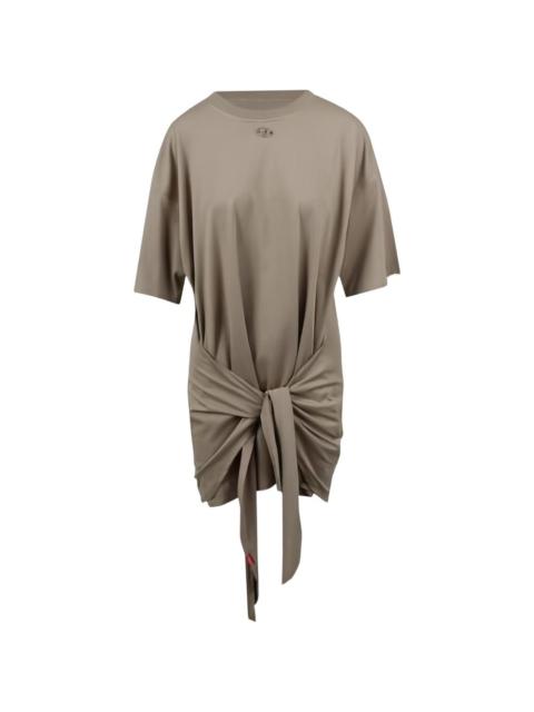 Diesel D-Eivor tie-detail mini dress