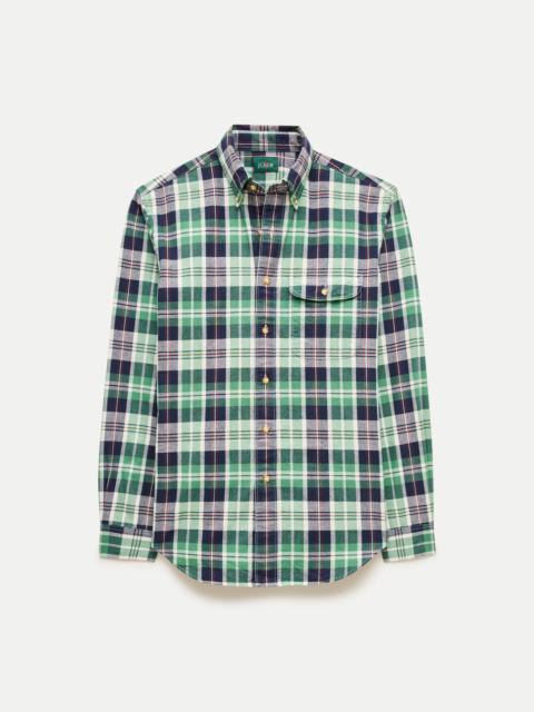 J.CREW Lightweight cotton shirt in plaid