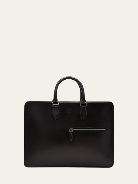 Berluti Men's Deux Jours Leather Briefcase