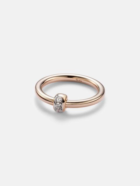 Pomellato Pomellato Together 18kt rose gold ring with diamonds