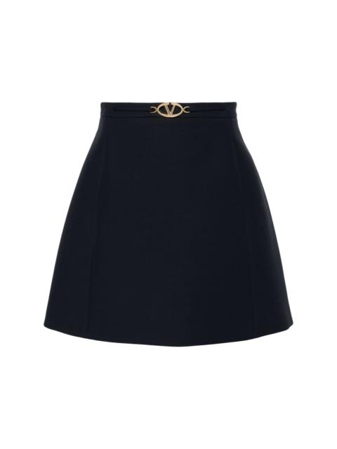 VLogo A-line miniskirt