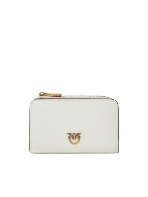 PINKO mini Love Birds leather wallet