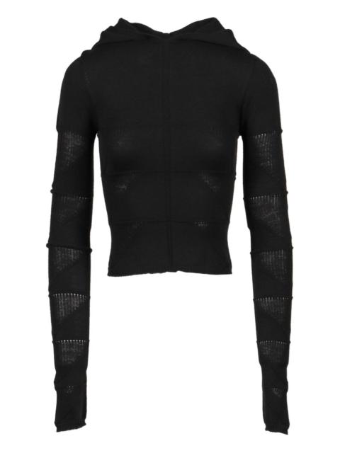 Rick Owens MAGLIA HOODED TOP