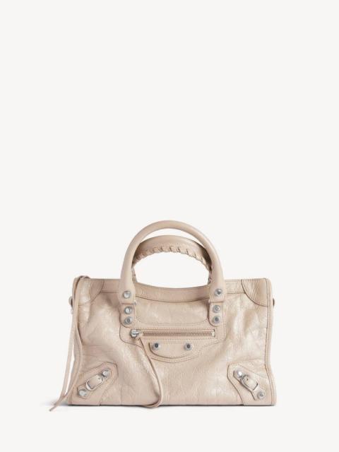 BALENCIAGA Women's Le City Small Bag in Beige
