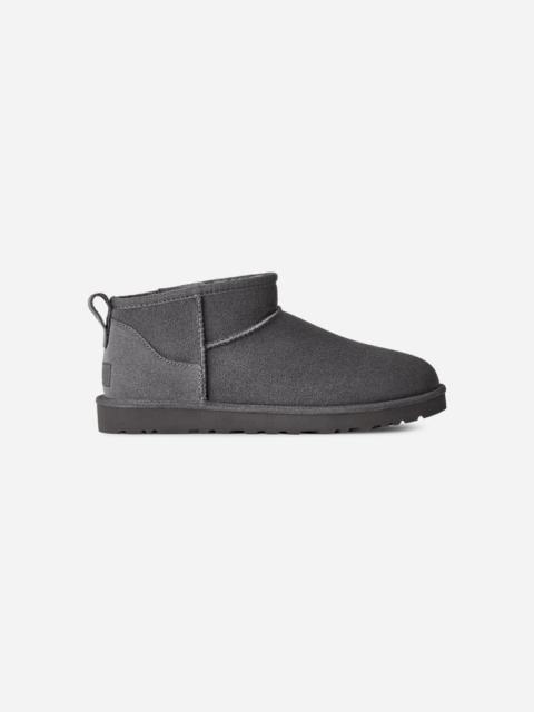 UGG ® Men's Classic Ultra Mini Sheepskin Classic Boots in Dark Grey