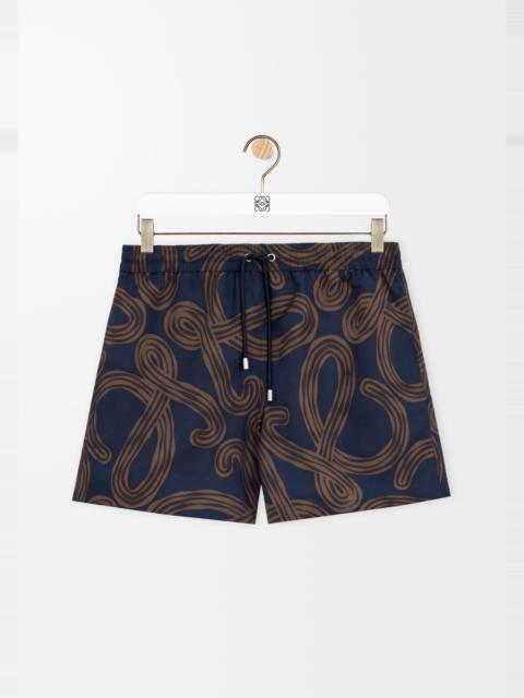 Loewe Swim shorts in technical shell