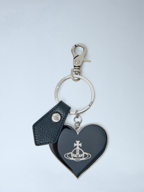 Vivienne Westwood Mirror Heart Orb Keyring